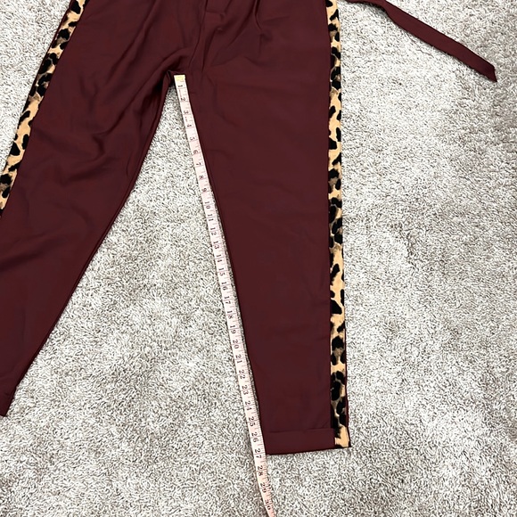 ANIMAL LINES PAPER BAG PANTS Sz XL - Picture 5 of 11